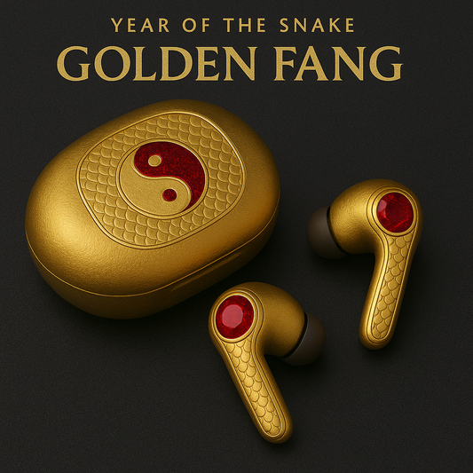 Golden Fang Earphones